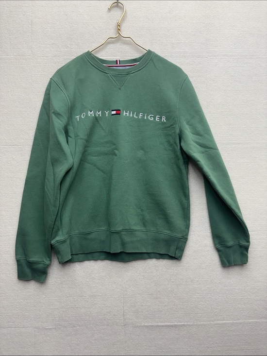 Tommy Hilfiger Tops - Tommy Hilfiger | medium Sage Green Crewneck Sweatshirt